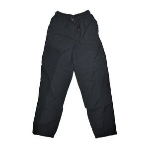 REI Men's Breakaway Convertible Zip Off Tactical Pants Black Utility Cargo Small